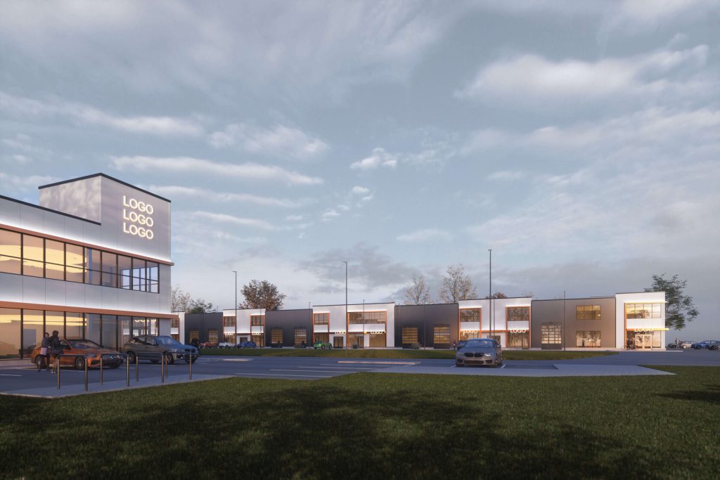 G2E Stock Office - Grenču iela 2E - 1. kārta (Grenču iela 2E) - Birojs / Elastīgu platību - vizualizācija