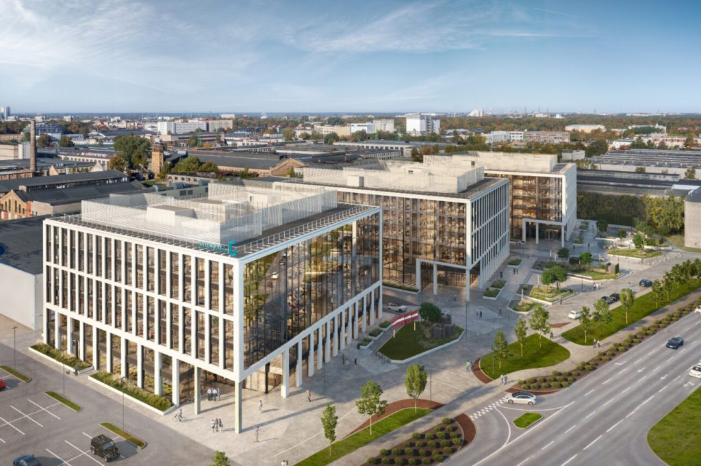 Gustavs - 3. ēka (Gustava Zemgala gatve 75) - Verslo centras - vizualizacija