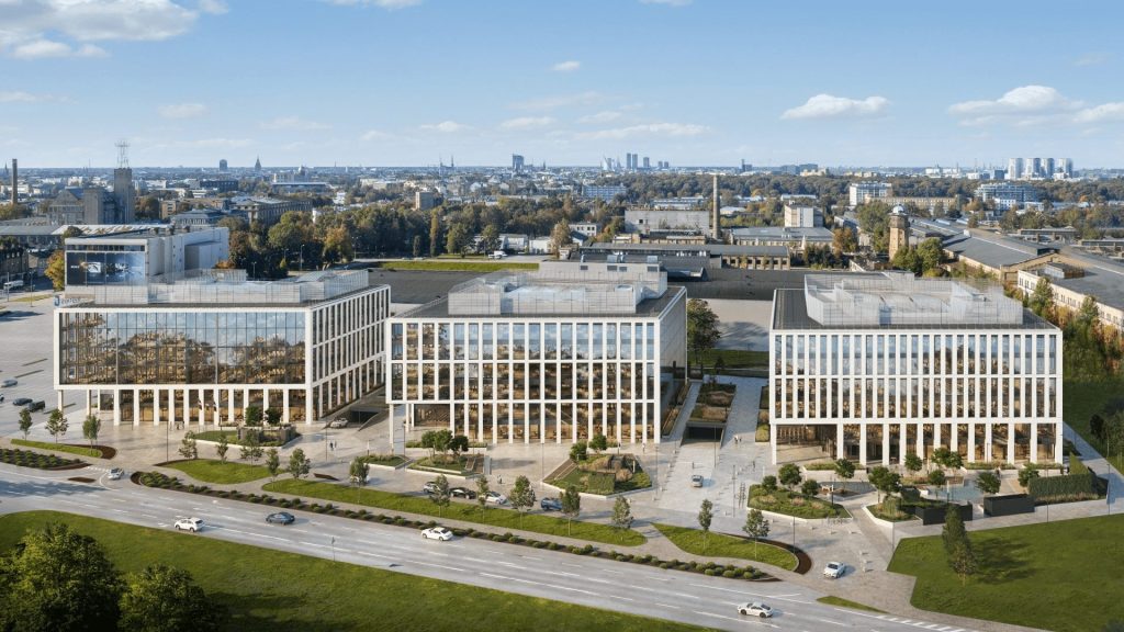 Gustavs - 3. ēka (Gustava Zemgala gatve 75) - Verslo centras - vizualizacija