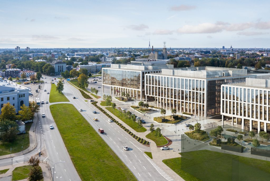 Gustavs - 3. ēka (Gustava Zemgala gatve 75) - Verslo centras - vizualizacija