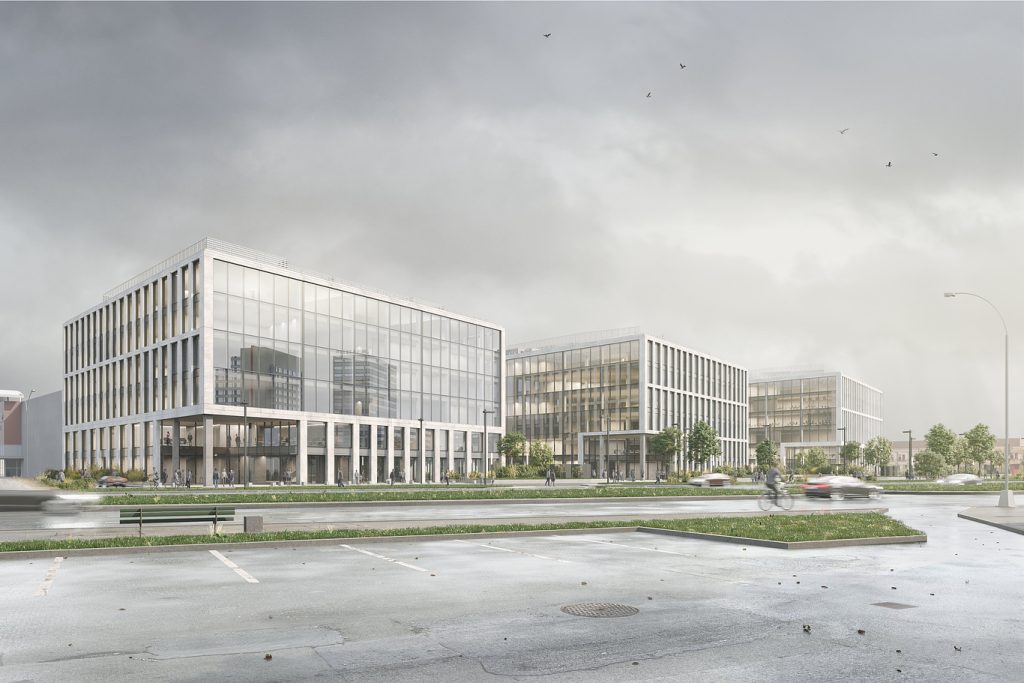 Gustavs - 3. ēka (Gustava Zemgala gatve 75) - Verslo centras - vizualizacija