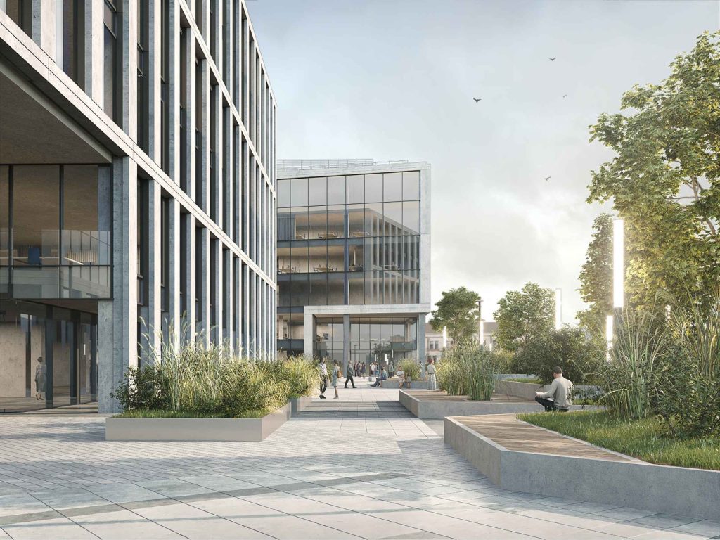 Gustavs - 3. ēka (Gustava Zemgala gatve 75) - Verslo centras - vizualizacija