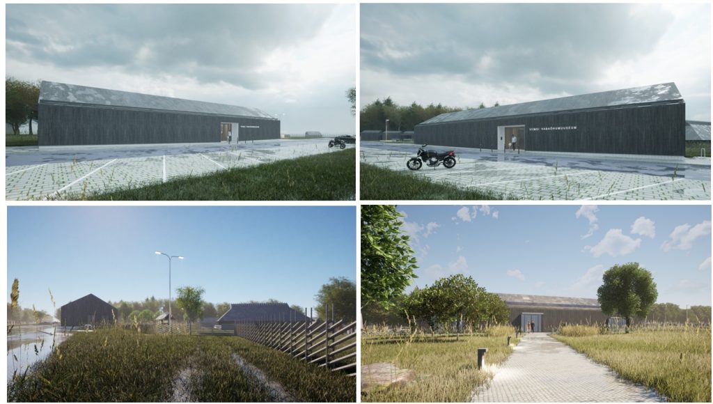 Viimsi Vabaõhumuuseumi ekspositsiooni- ja teenindushoone (Rohuneeme tee 53a) - Museum - visualization