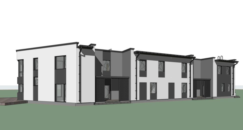 TiskreKodu (Juure tee 4/1, 4/2) (Juure tee 4/1, 4/2) - Row housing - visualization