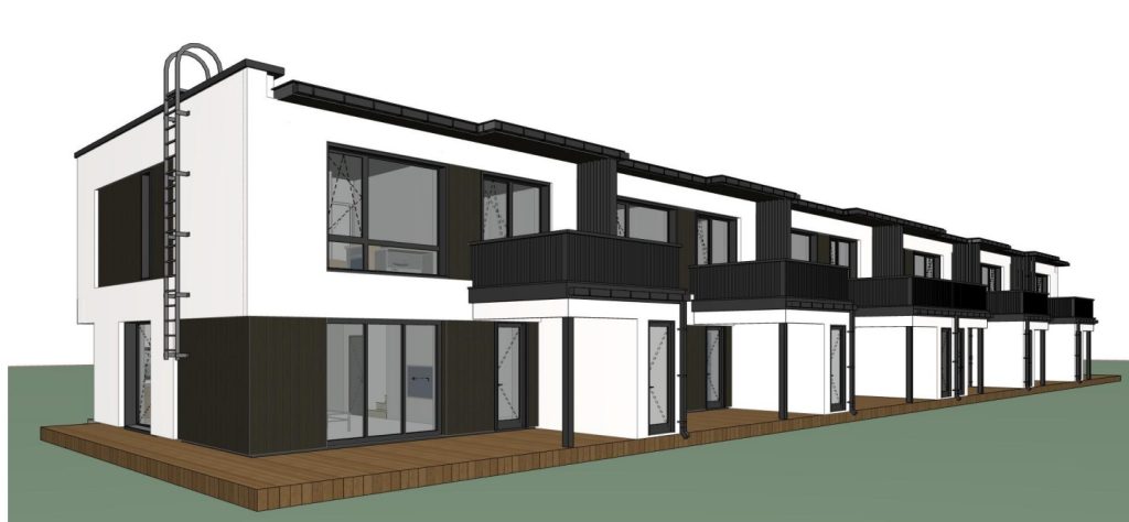 Kabelisauna tee 28/1, 28/2 (Kabelisauna tee 28/1, 28/2) - Sublokuoti namai - vizualizacija