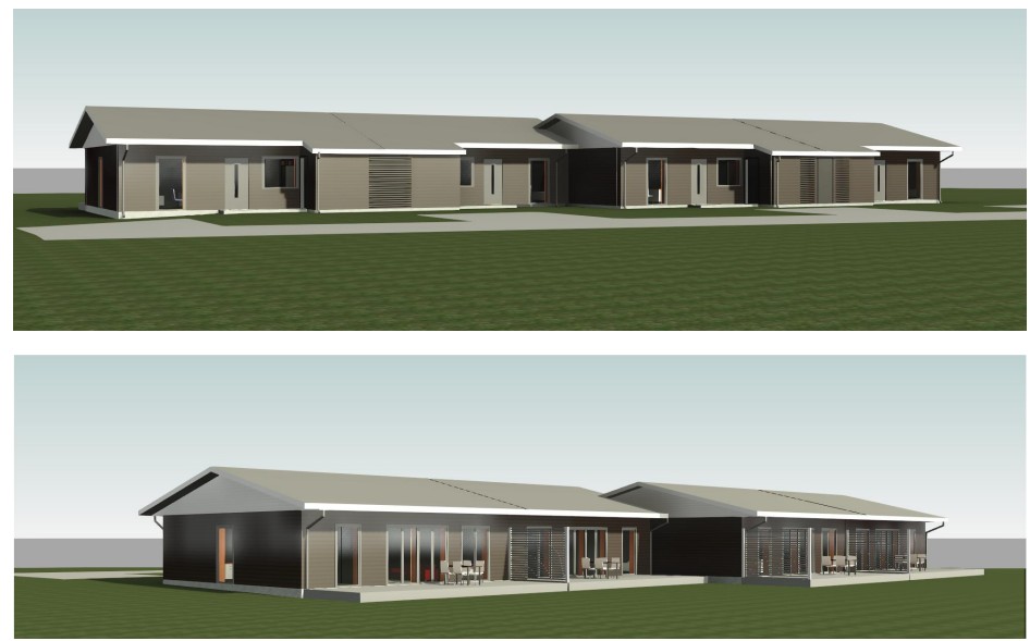 Väike-Käli tee 1 (Väike-Käli tee 1) - Sublokuoti namai - vizualizacija