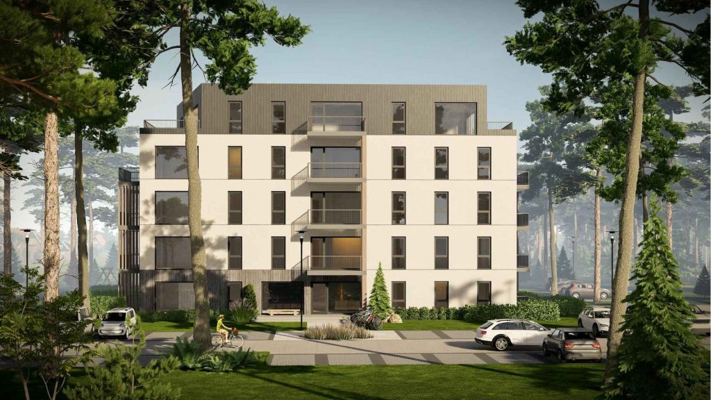 Institūta iela 21 (Institūta iela 21) - Daugiabutis - vizualizacija