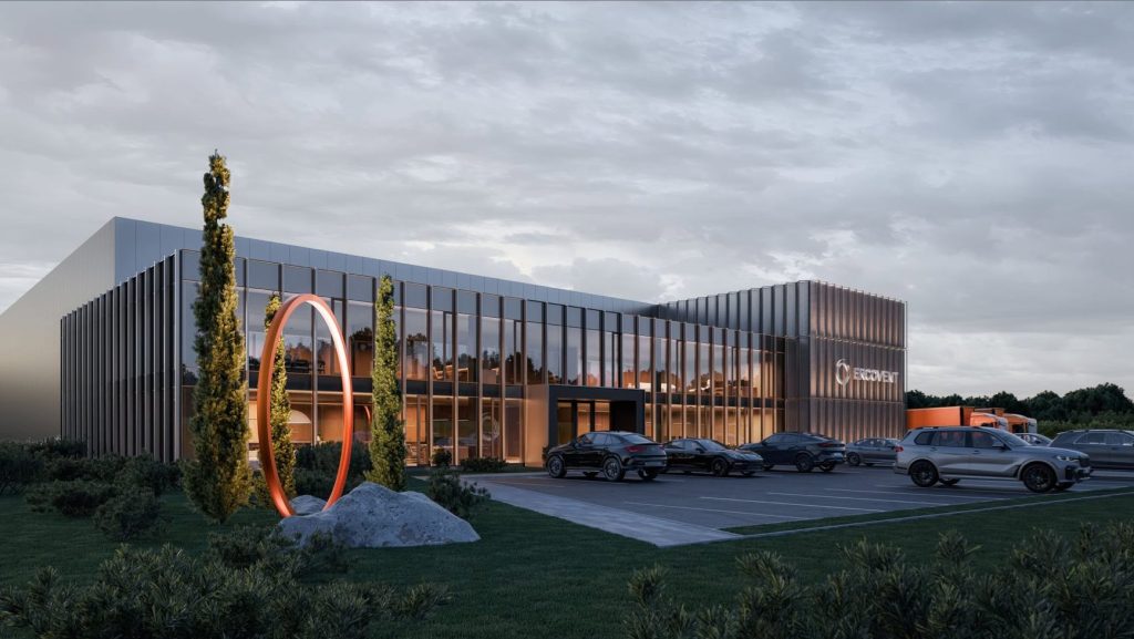 Ergovent gamykla ir sandėlis (Inžinierių g. 20) - Vieglā rūpniecība, Noliktava / Izplatīšanas centrs - vizualizācija