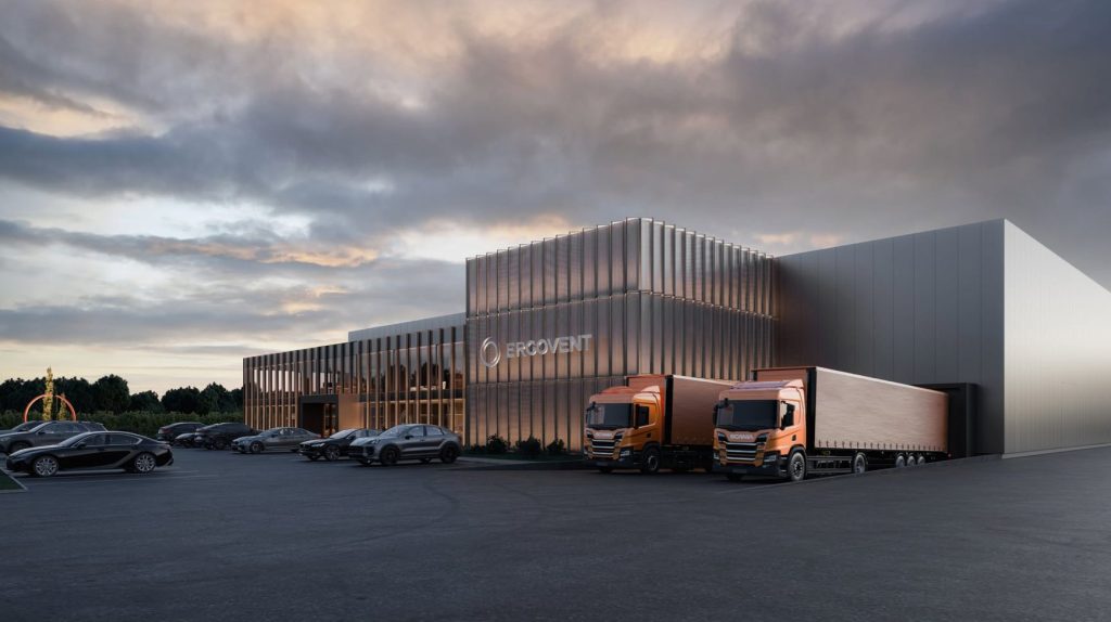 Ergovent gamykla ir sandėlis (Inžinierių g. 20) - Vieglā rūpniecība, Noliktava / Izplatīšanas centrs - vizualizācija