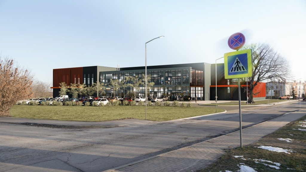 Jasmīnu iela 2 (Jasmīnu iela 2) - Prekybos centras - vizualizacija