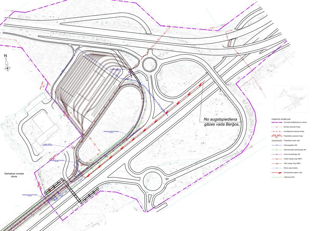 Jaunciema gatves un Brīvības gatves krustojuma pārbūve (Brīvības gatve, Jaunciema gatve) - Ceļš - vizualizācija