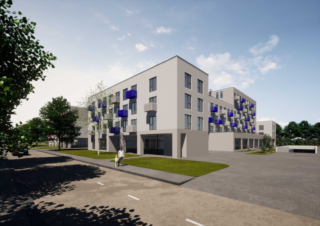 Uniflow Apartments & Co-living - 2.kārta (Jelgavas iela 16) - Korterelamu - visuaalne