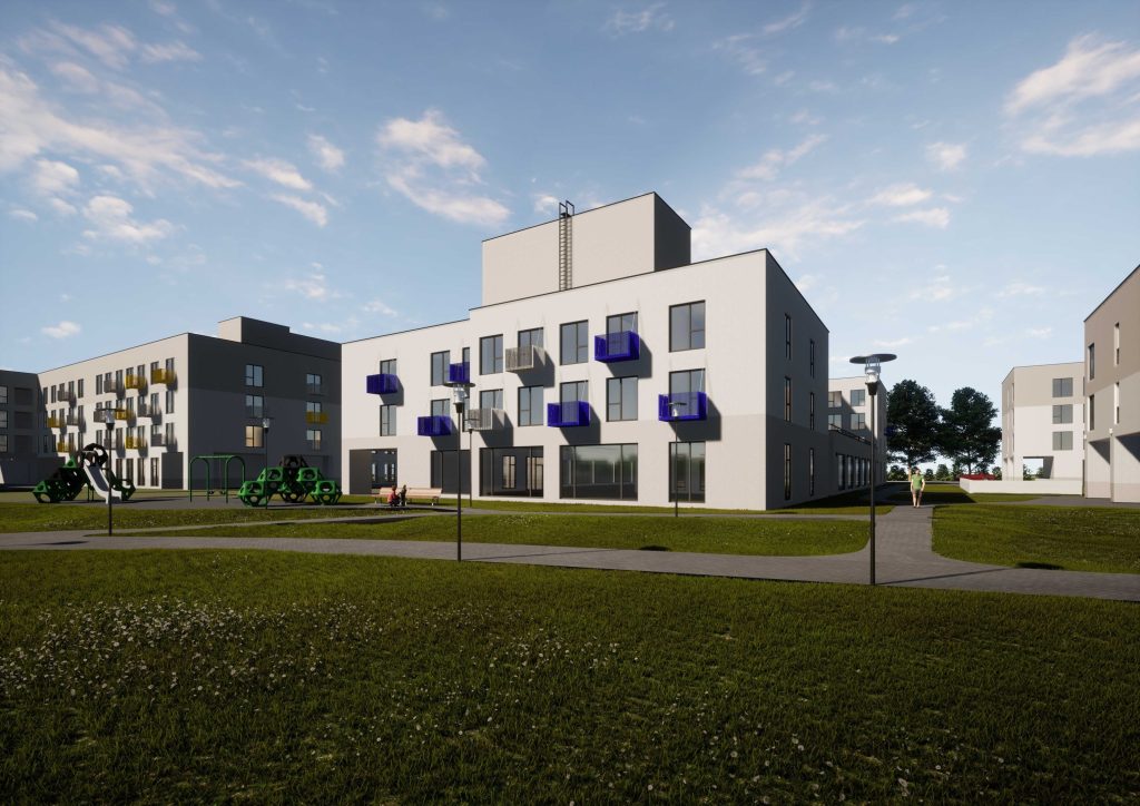 Uniflow Apartments & Co-living - 2.kārta (Jelgavas iela 16) - Korterelamu - visuaalne