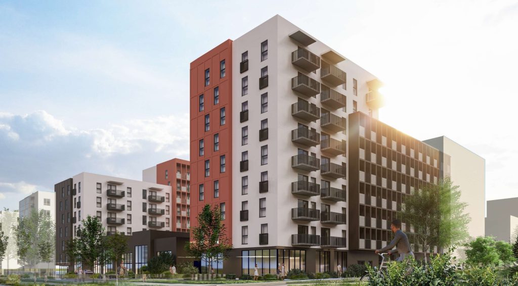 Juodkrantės g. 2 (Juodkrantės g. 2) - Daudzdzīvokļu nams - vizualizācija