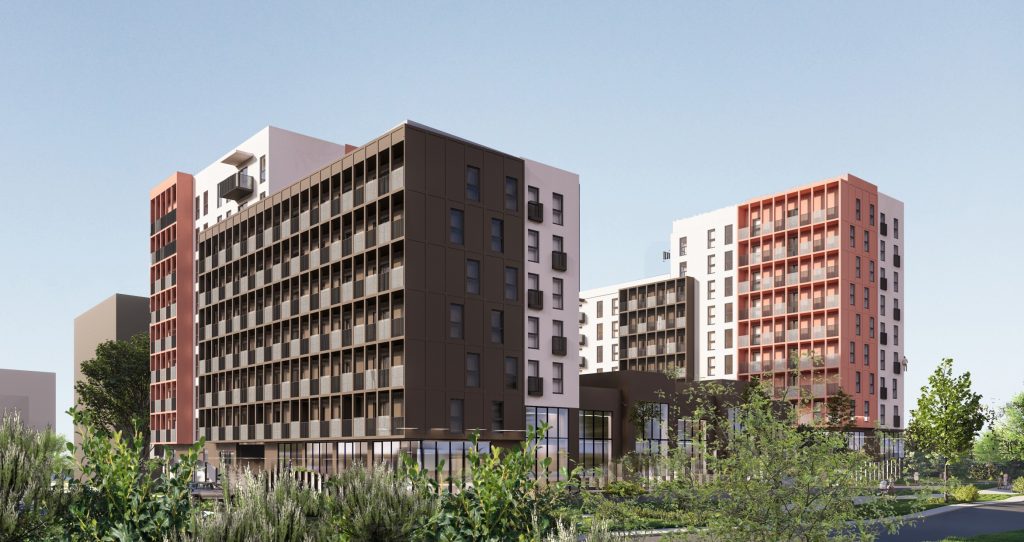 Juodkrantės g. 2 (Juodkrantės g. 2) - Daudzdzīvokļu nams - vizualizācija