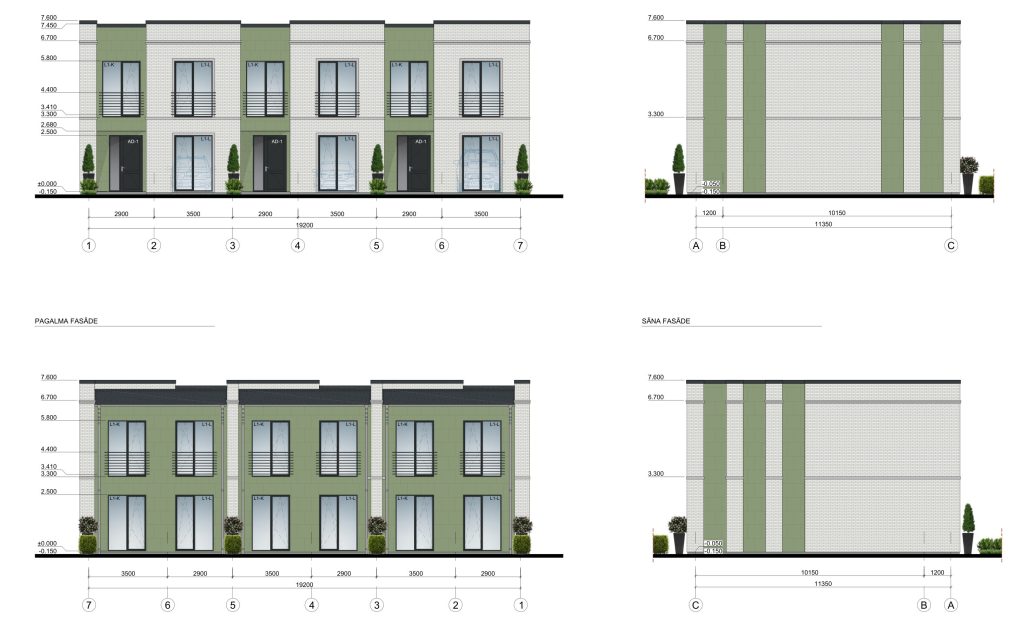 Jūrkalnes iela 67 (Jūrkalnes iela 67) - Sublokuoti namai - vizualizacija