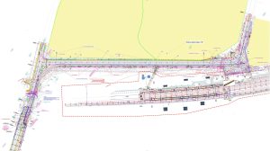 Veloceliņa izbūve gar Lielo prospektu no Priedaines stacijas līdz Babītes ielai (Lielais prospekts) - Dviračių takas