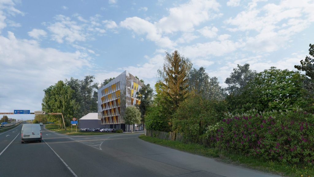 Kalnciema iela 207 (Kalnciema iela 207) - Biroju centrs - vizualizācija