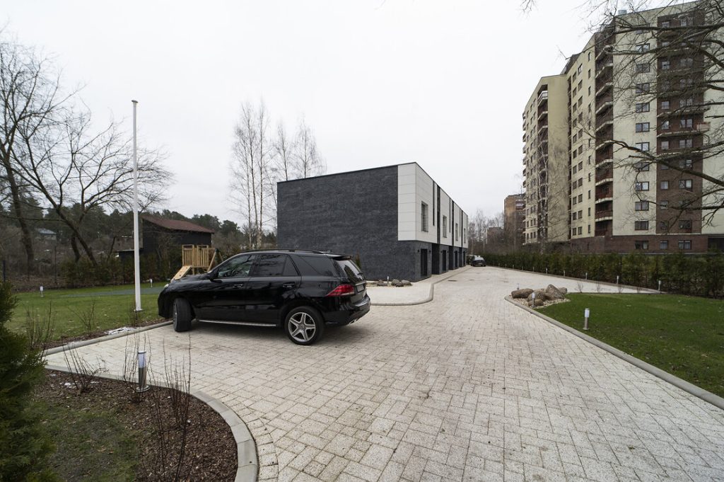 Mežaparka ozoli (Kokneses prospekts 6) - Rindu mājas - vizualizācija