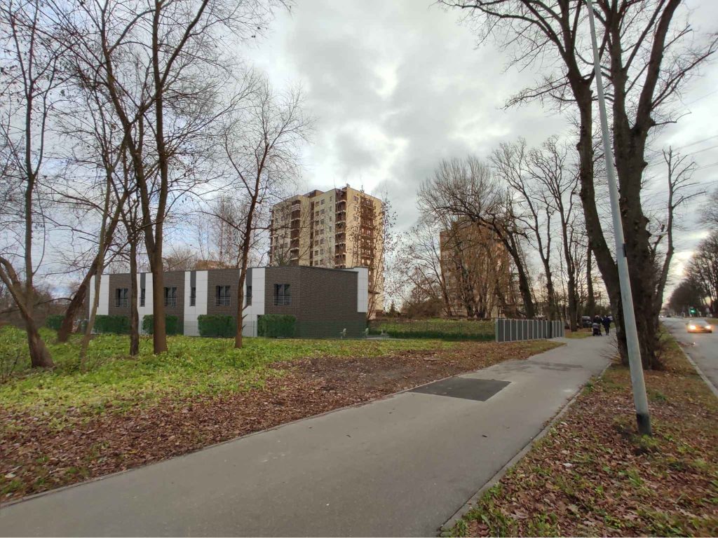 Mežaparka ozoli (Kokneses prospekts 6) - Rindu mājas - vizualizācija