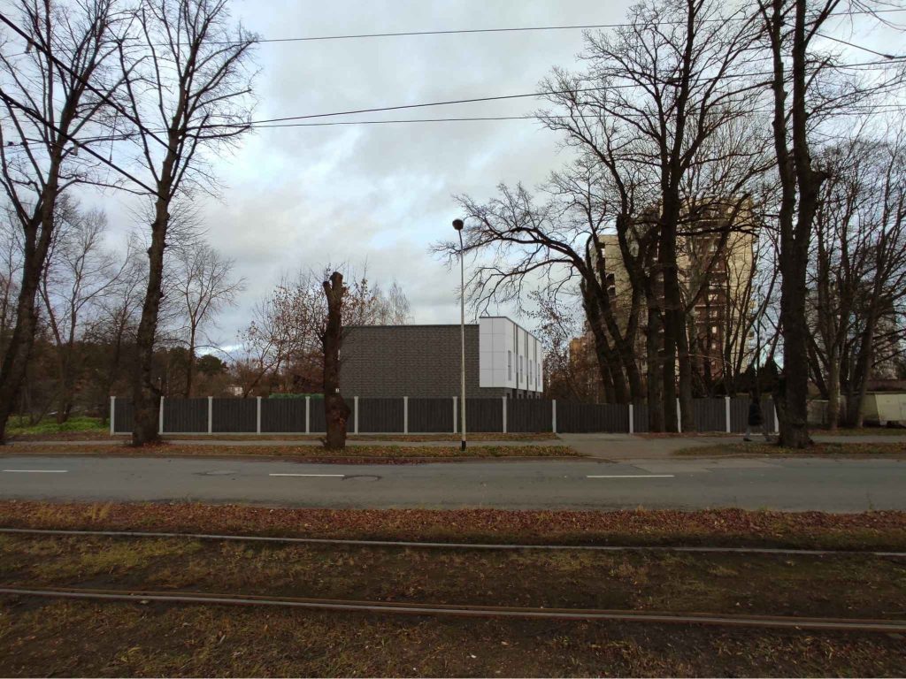 Mežaparka ozoli (Kokneses prospekts 6) - Rindu mājas - vizualizācija