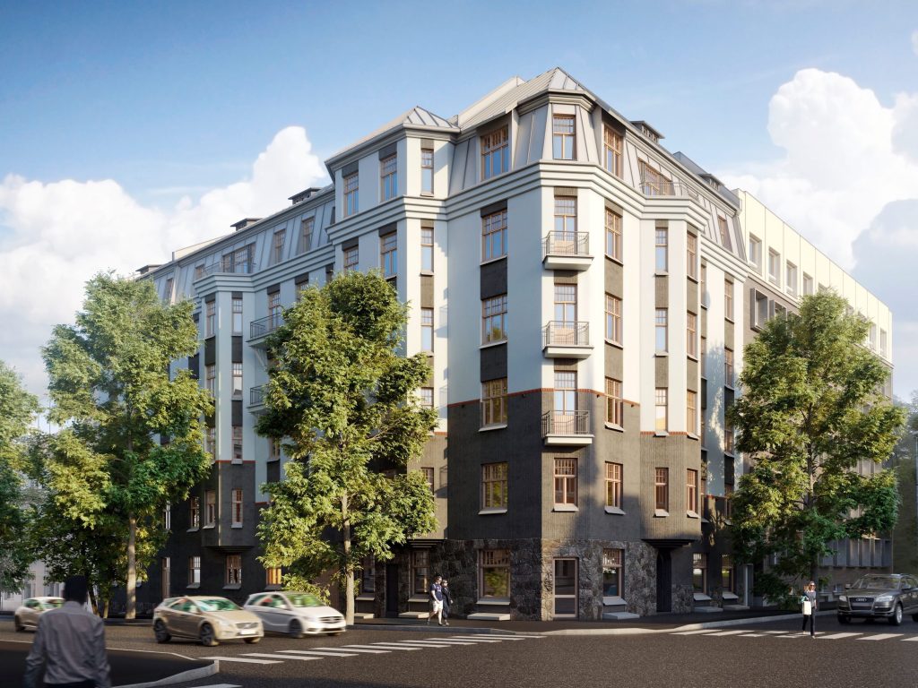 Krišjāņa Valdemāra iela 61 (Krišjāņa Valdemāra iela 61) - Daugiabutis, Kita komercija - vizualizacija