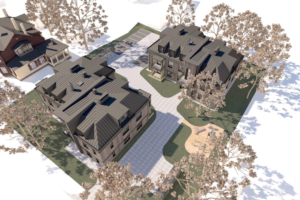 Kristapa iela 4 (Kristapa iela 4) - Daudzdzīvokļu nams - vizualizācija