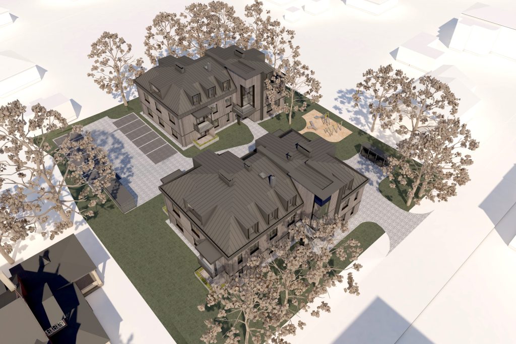 Kristapa iela 4 (Kristapa iela 4) - Daudzdzīvokļu nams - vizualizācija