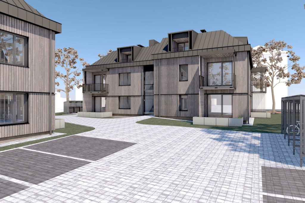 Kristapa iela 4 (Kristapa iela 4) - Daudzdzīvokļu nams - vizualizācija