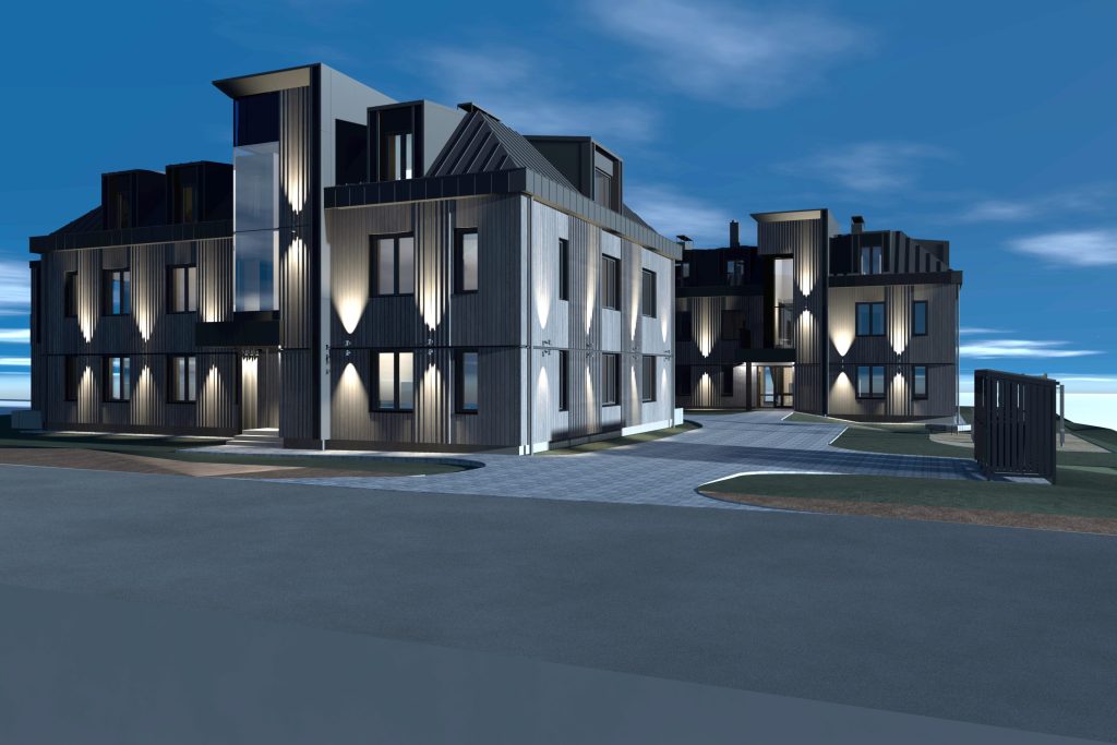 Kristapa iela 4 (Kristapa iela 4) - Daudzdzīvokļu nams - vizualizācija