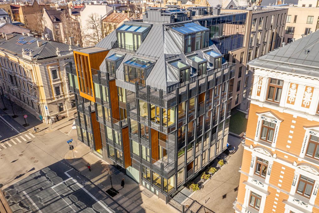 Club Central Residence II (Lāčplēša iela 11) - Daugiabutis, Kita komercija - vizualizacija