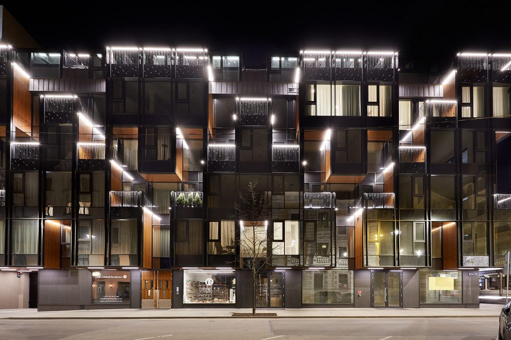 Club Central Residence II (Lāčplēša iela 11) - Daugiabutis, Kita komercija - vizualizacija