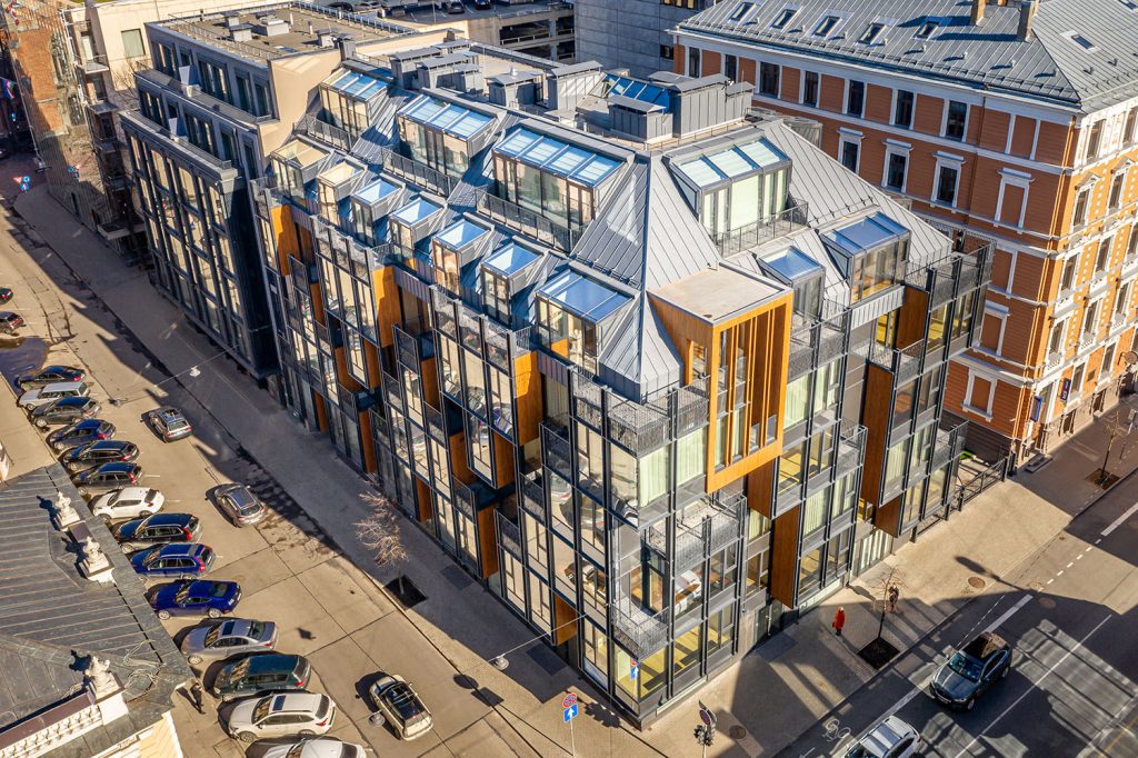 Club Central Residence II (Lāčplēša iela 11) - Daugiabutis, Kita komercija - vizualizacija