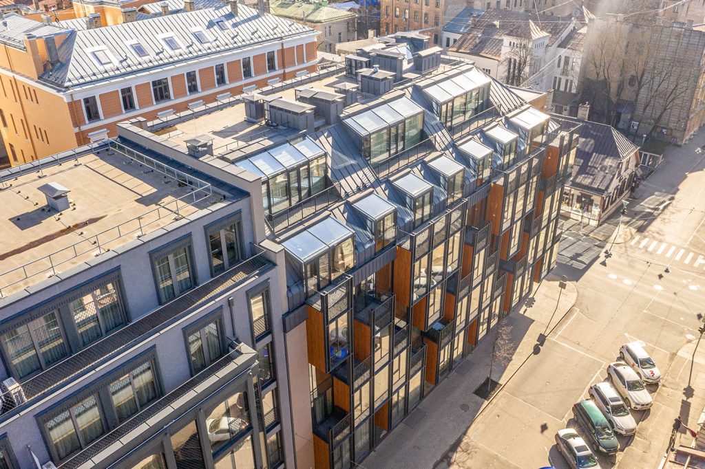 Club Central Residence II (Lāčplēša iela 11) - Daugiabutis, Kita komercija - vizualizacija