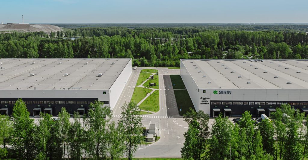 Sirin Park Rumbula - 2. kārta (Latgales iela 493) - Sandėlys / Platinimo centras - vizualizacija