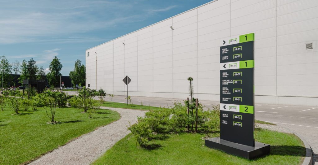 Sirin Park Rumbula - 2. kārta (Latgales iela 493) - Sandėlys / Platinimo centras - vizualizacija