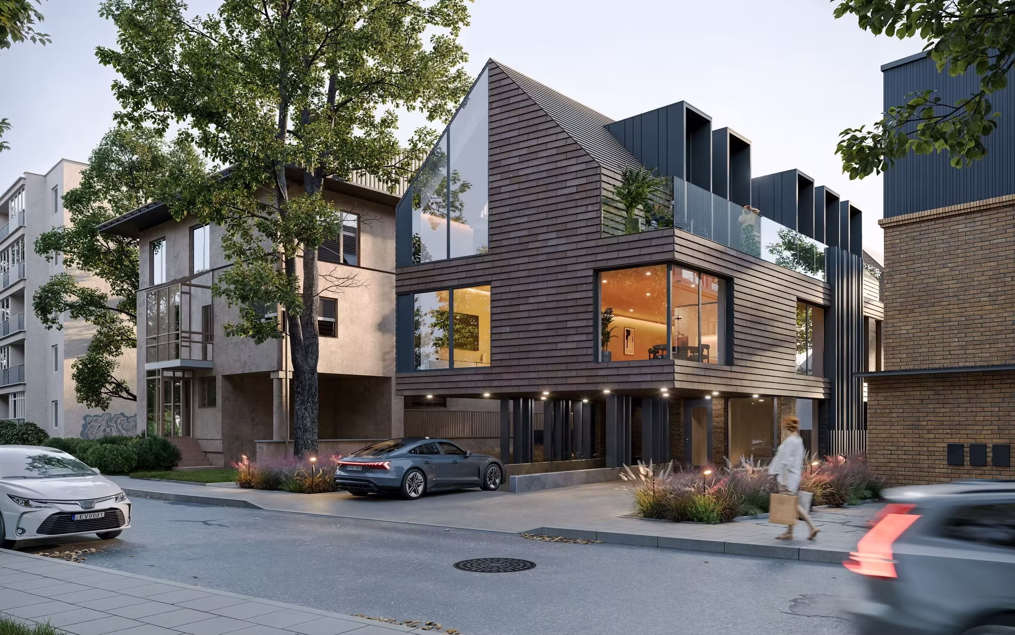 Latvių 9 (Latvių g. 9) - Daudzdzīvokļu nams