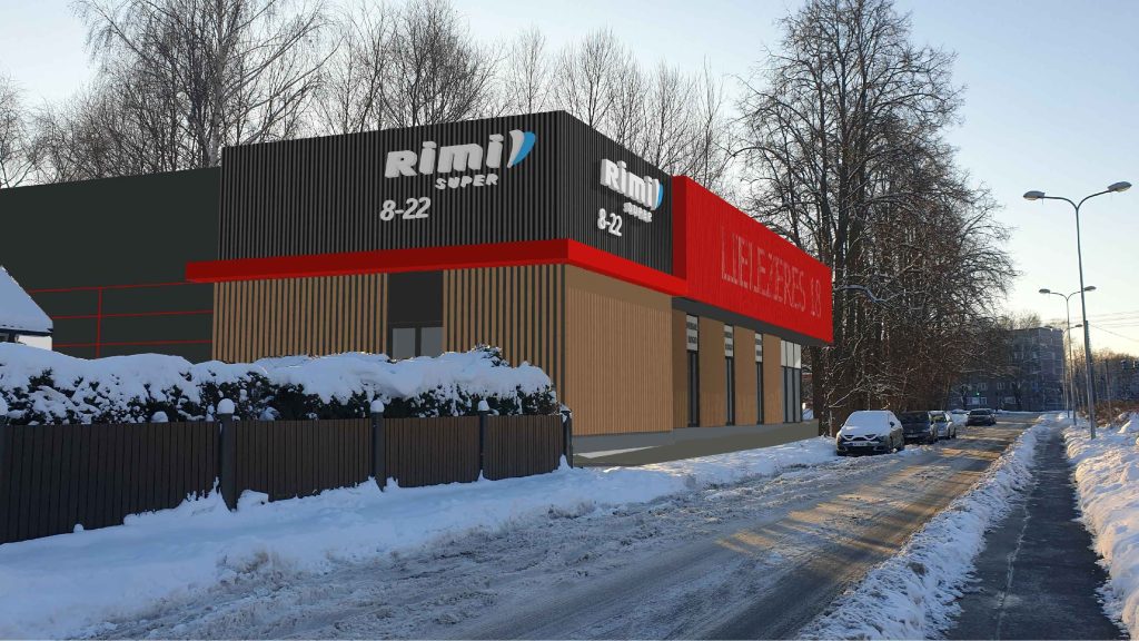 Rimi - Lielezeres ielā 18 (Lielezeres ielā 18) - Kaubanduskeskus - visuaalne