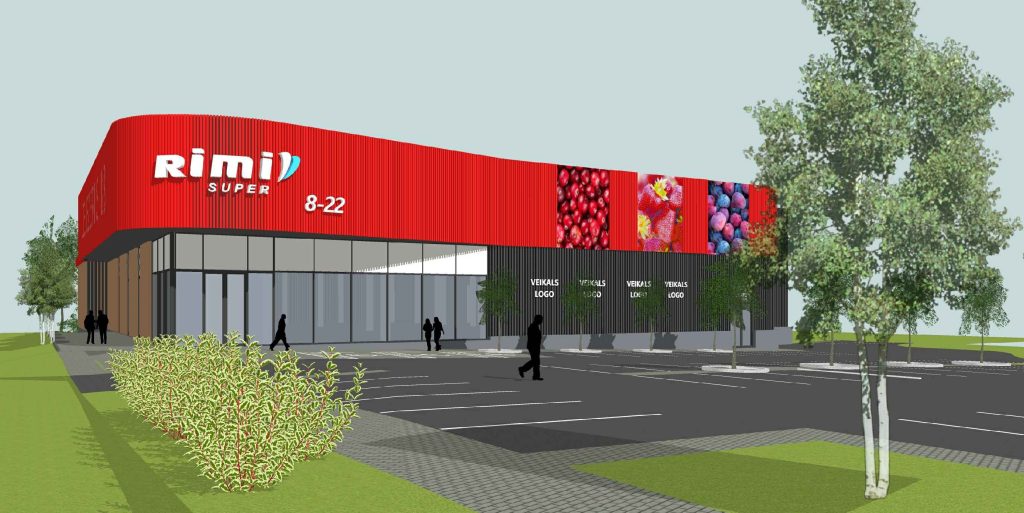 Rimi - Lielezeres ielā 18 (Lielezeres ielā 18) - Kaubanduskeskus - visuaalne