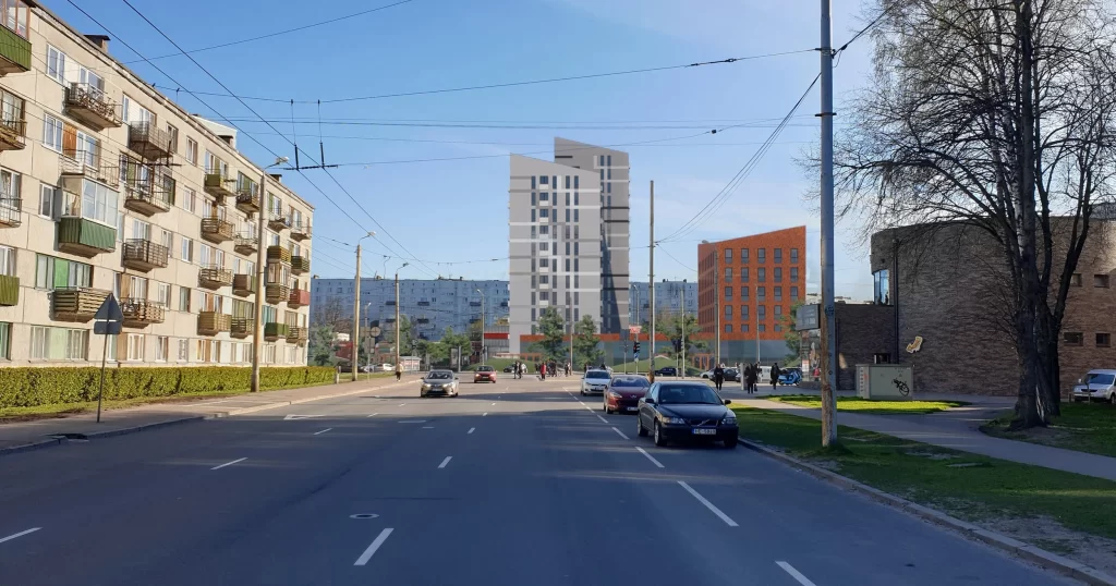 Nīcgales iela 2 (Nīcgales iela 2) - Korterelamu, Muu äri - visuaalne