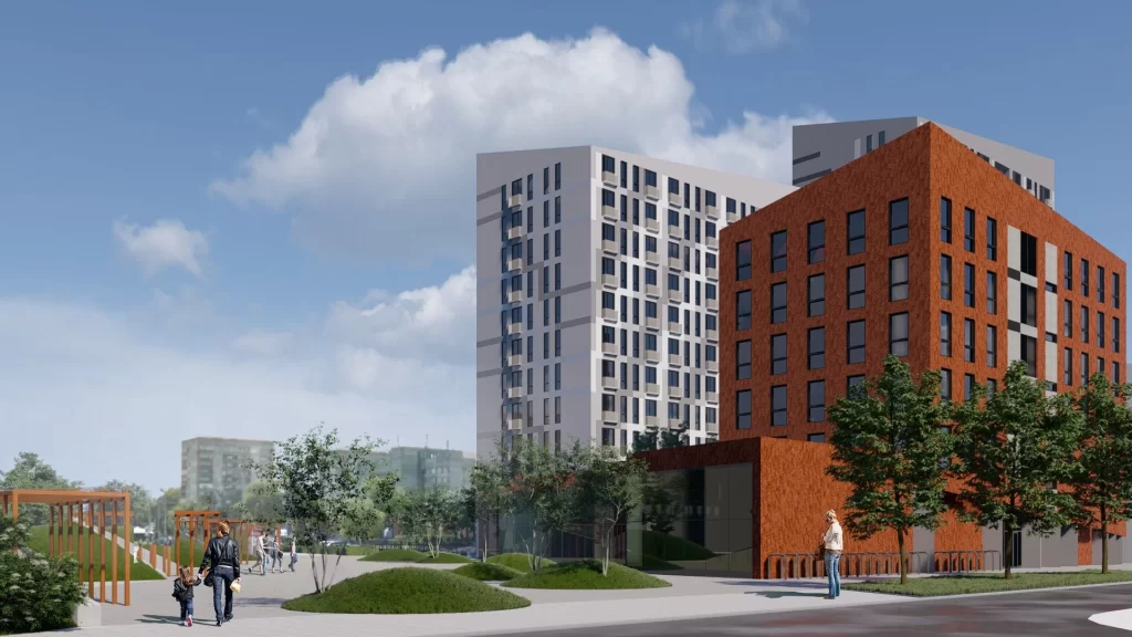 Nīcgales iela 2 (Nīcgales iela 2) - Korterelamu, Muu äri - visuaalne