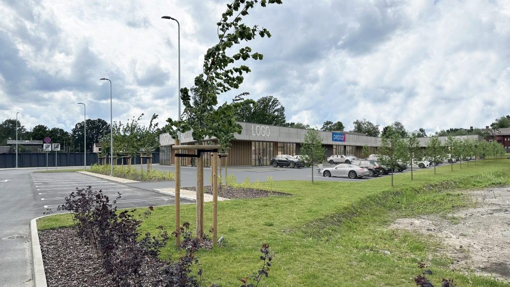 LIDL - Nīcgales iela 35 (Nīcgales iela 35) - Tirdzniecības centrs - vizualizācija