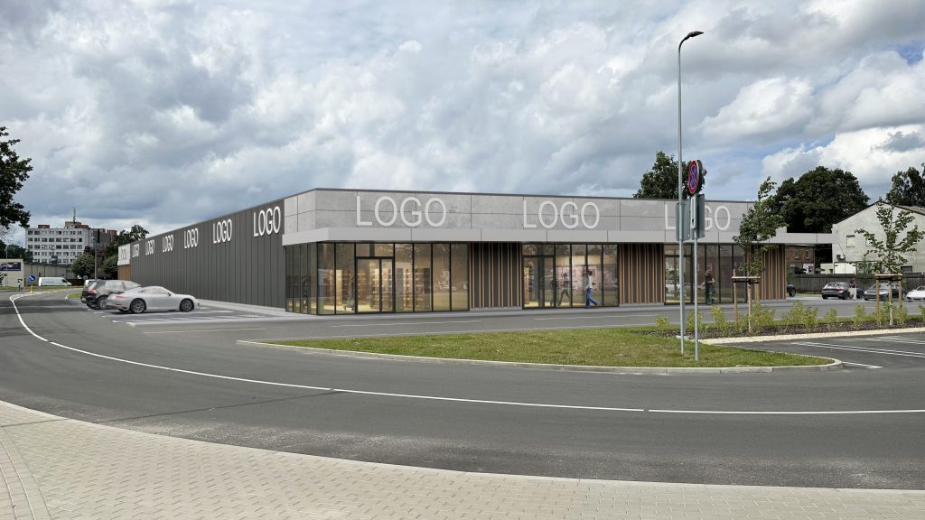 LIDL - Nīcgales iela 35 (Nīcgales iela 35) - Tirdzniecības centrs - vizualizācija