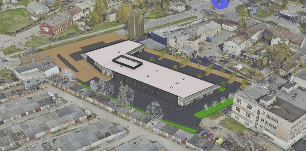 LIDL - Nīcgales iela 35 (Nīcgales iela 35) - Tirdzniecības centrs - vizualizācija