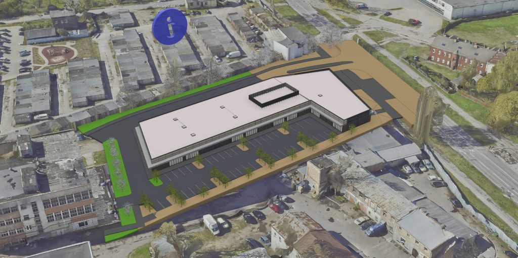 LIDL - Nīcgales iela 35 (Nīcgales iela 35) - Tirdzniecības centrs - vizualizācija