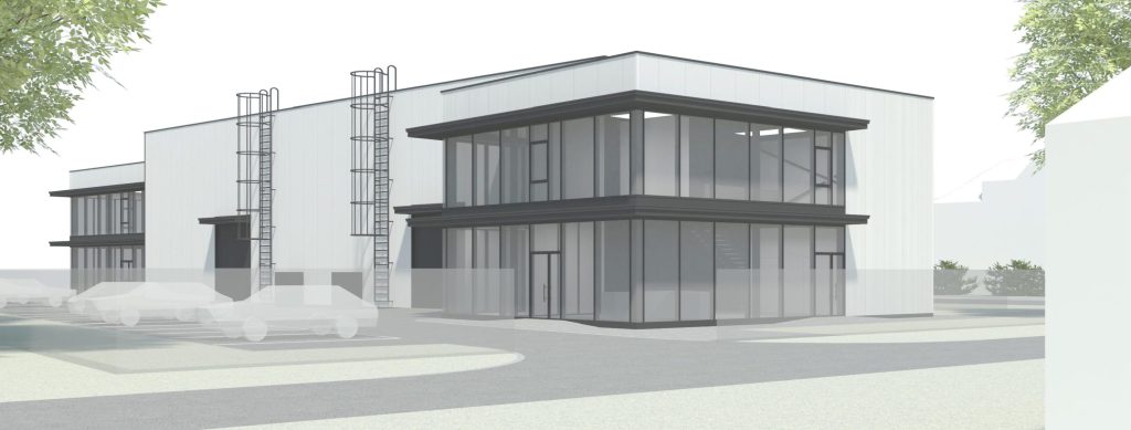 Nīcgales ielā 46C (Nīcgales ielā 46C, Kaibalas ielā 25) - Kaubanduskeskus - visuaalne