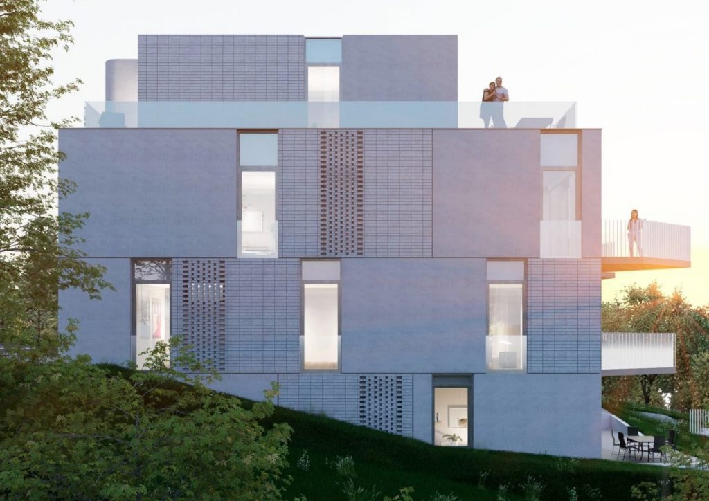 Obuolių g. 18 (Obuolių g. 18) - Daudzdzīvokļu nams - vizualizācija