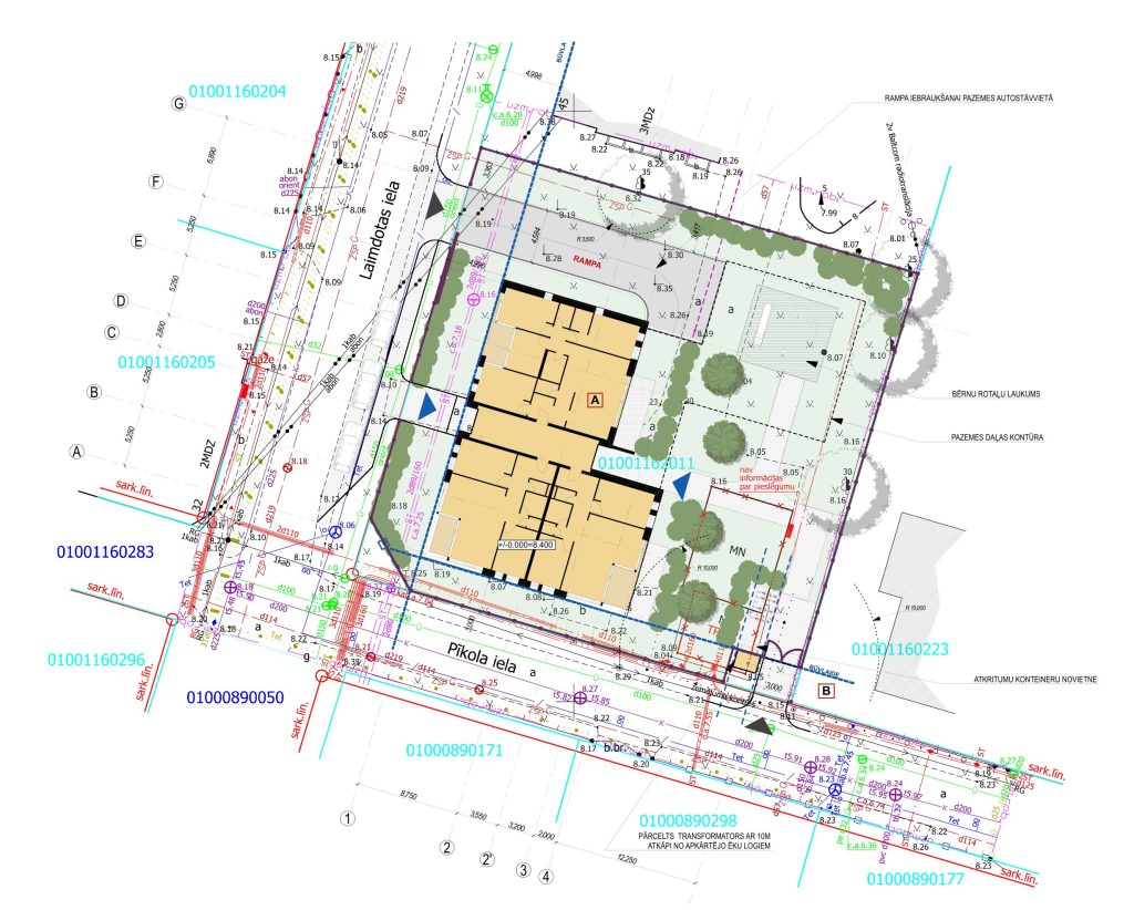 Pīkola iela 36 (Pīkola iela 36) - Daudzdzīvokļu nams - vizualizācija