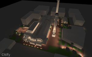 Riga Waterfront - Chimney Square (Andrejostas iela) - Väljak