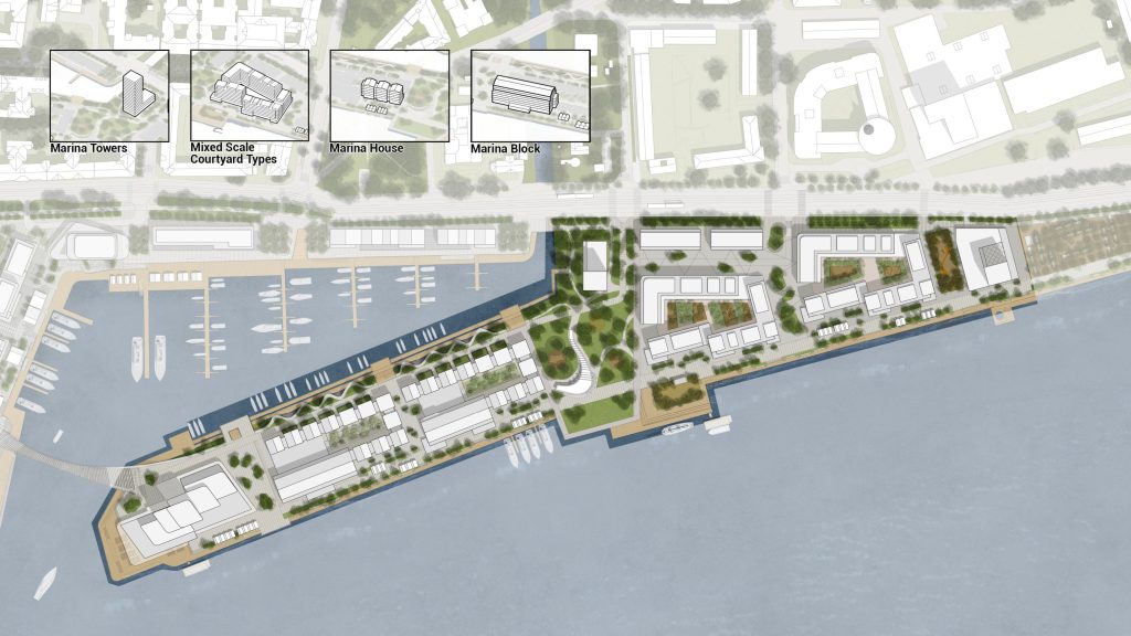 Riga Waterfront - Riga Marina (Eksporta iela) - Sadam - visuaalne